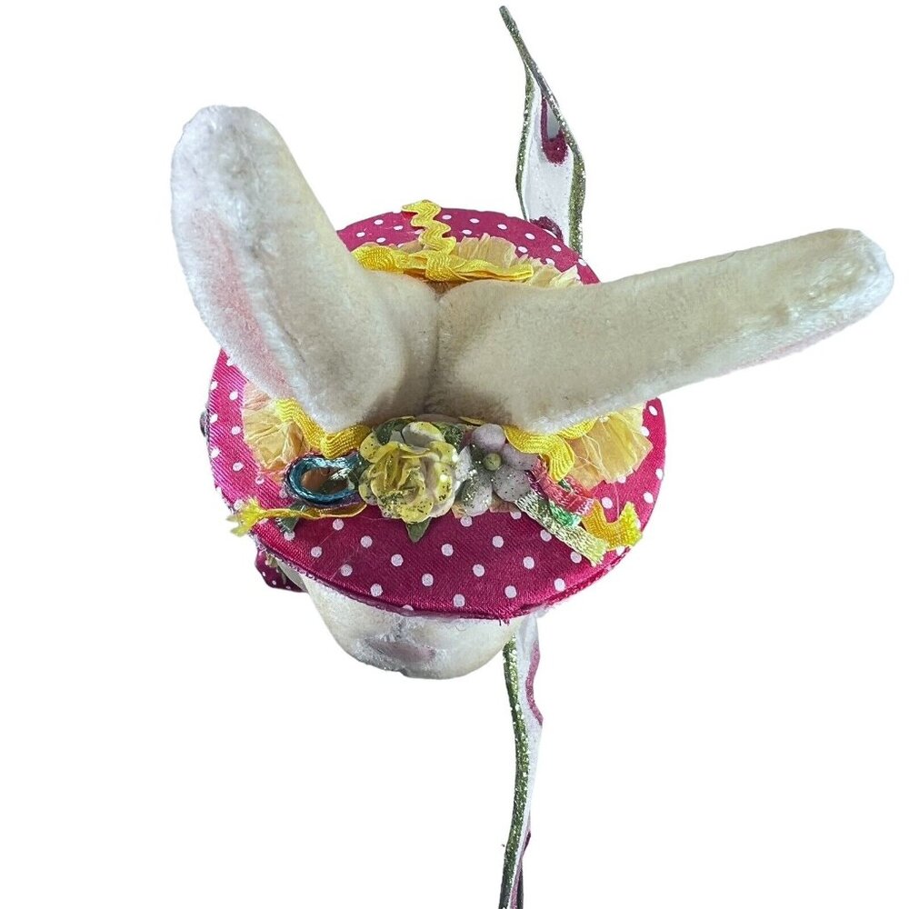 Katherines Collection Wayne Kleski Fairy Bunny Rabbit Flocked Eyelashes Signed - Picture 14 of 16